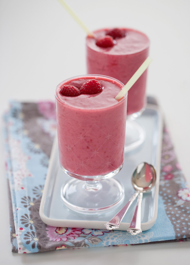 Raspberry Lime Cooler Smoothie